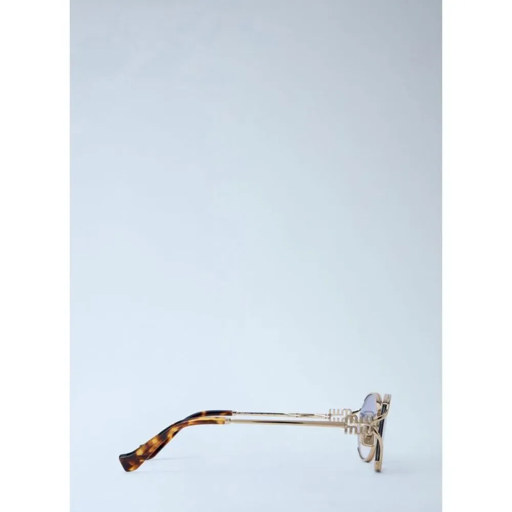 Miu Miu Men Mu 52Ys Oval Sunglasses - Picture 3 of 7